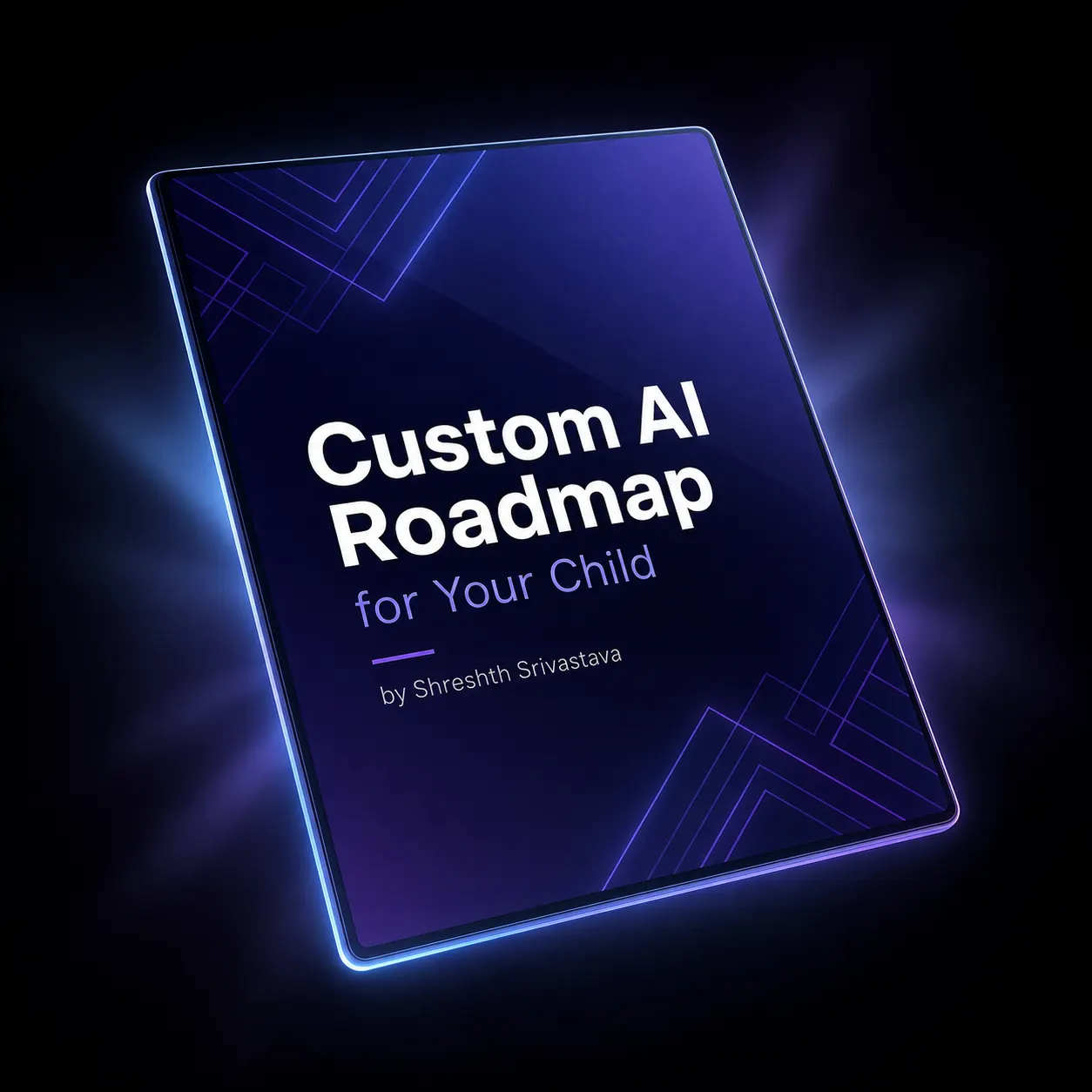 Custom AI roadmap mockup